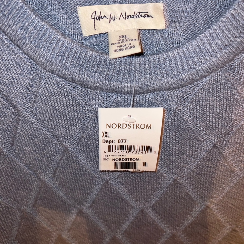 Nordstrom's blue sweater
